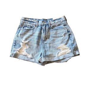 Distressed Denim Women's Shorts